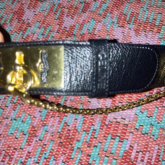 Celine Leather-Chain Belt - Picture 3 of 4